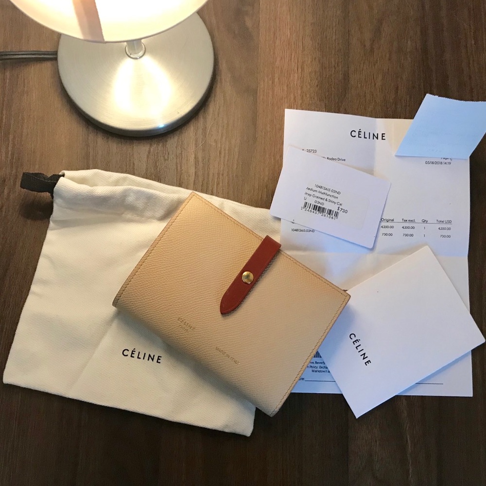 Celine Medium Multifunction Wallet. Price firm
